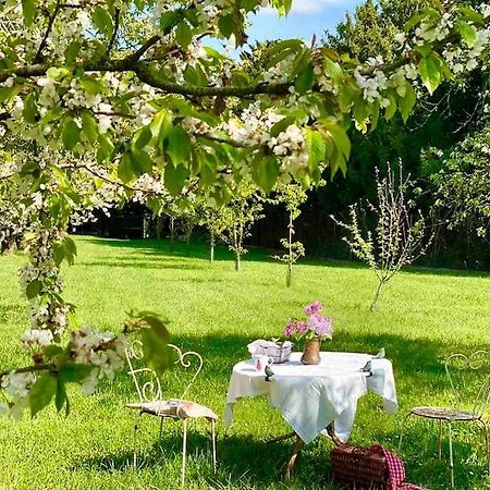Charming Romantic Tower In Chateau Estate Ocquerre Kültér fotó